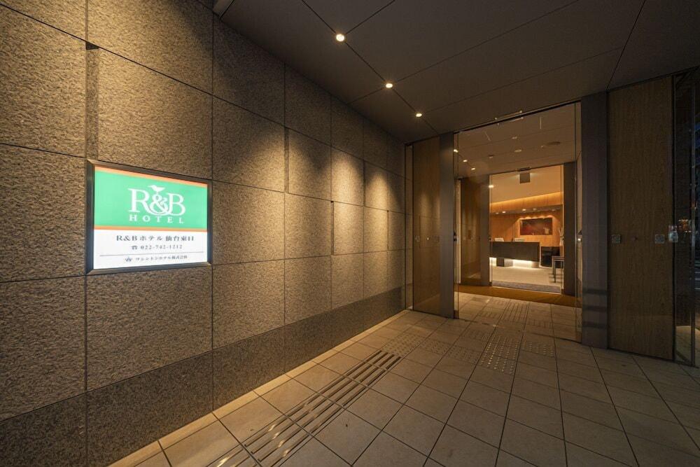 R&B Hotel Sendai Higashiguchi Bagian luar foto